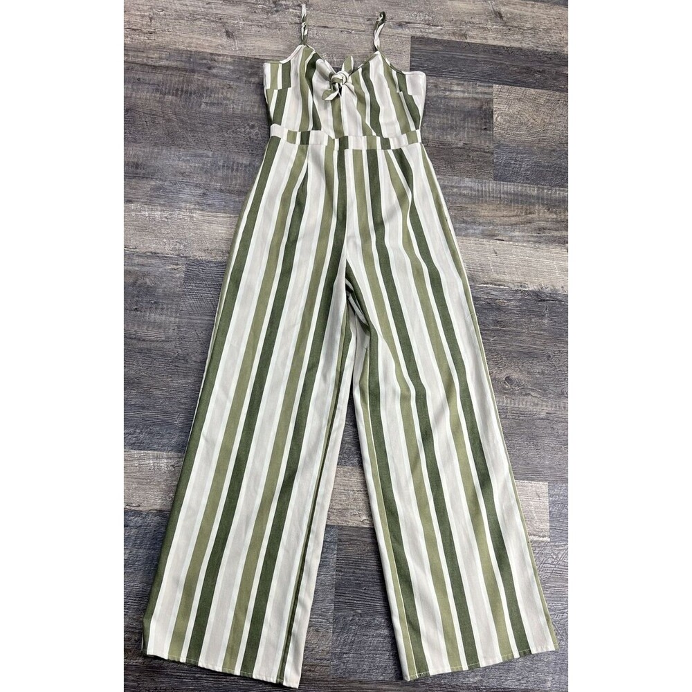 Romeo & Juliet Couture Striped Flare Pants Jumper - Women's Medium